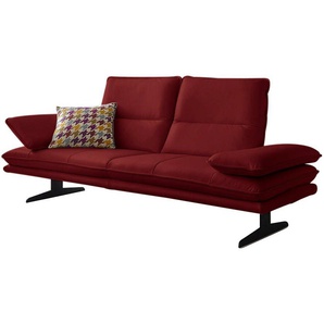W.SCHILLIG 2,5-Sitzer broadway, Designsofa mit tollem Sitzkomfort, Sitztiefenverstellung, Kopfteil- & Seitenteilverstellung, Breite 216cm