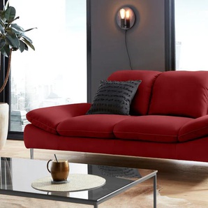 W.SCHILLIG 2,5-Sitzer »enjoy&MORE«, mit Sitztiefenverstellung, Füße silber matt, Breite 232 cm