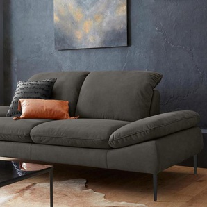 W.SCHILLIG 2,5-Sitzer enjoy&MORE, Sitztiefenverstellung, Füße schwarz pulverbeschichtet, Breite 232 cm