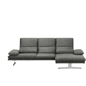 W.SCHILLIG Ecksofa  16777 Broadway ¦ grau ¦ Maße (cm): B: 291 H: 94 T: 164.0