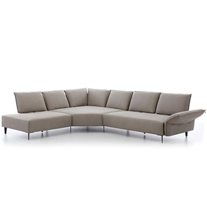W.SCHILLIG Ecksofa bonnie 16660 Stoff S37/21 grey
