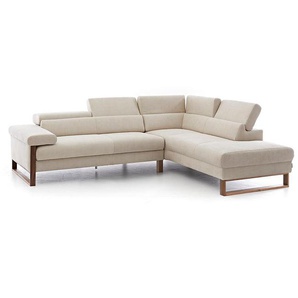 W.SCHILLIG Ecksofa finn 20974 Stoff S37/43 sahara