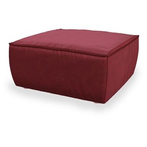 W.SCHILLIG Hocker around-the-block 18050 G80Q Leder Z59 (Farbe wählbar)