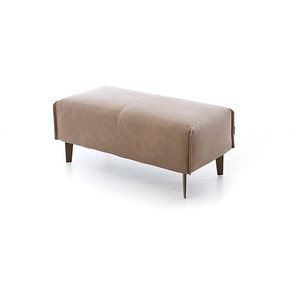 W.SCHILLIG Hocker bonnie 16660 G100 Leder Z75/49 sand