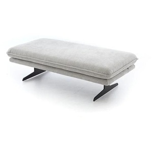 W.SCHILLIG Hocker broadway 16777 G140 Stoff R75/21 light grey