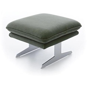 W.SCHILLIG Hocker broadway 16777 G60 Stoff R66/94 grey