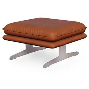 W.SCHILLIG Hocker broadway 16777 G70 Leder Z69/50 cognac