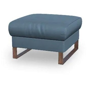 W.SCHILLIG Hocker finn 20974 G70 Leder Z73/27 light blue