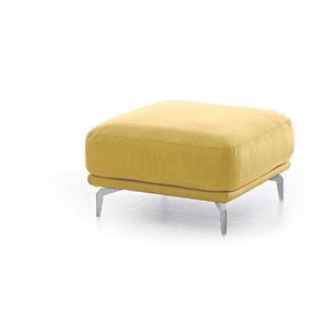 W.SCHILLIG Hocker montanaa 24250 G70 Leder Z69/71 lemon