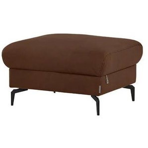 W.SCHILLIG Hocker piedroo 21156 G70 Leder Z69/51 tobacco