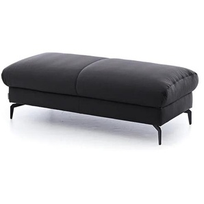 W.SCHILLIG Hocker piedroo plus 21156 G140 Leder Z59/99 schwarz NEU!