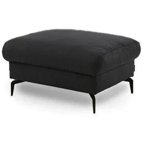 W.SCHILLIG Hocker piedroo plus 21156 G70 Leder Z59/99 schwarz NEU!