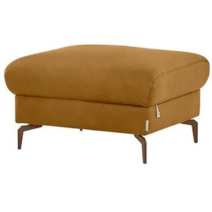 W.SCHILLIG Hocker piedroo plus 21156 G70 Leder Z69/52 kurkuma NEU!