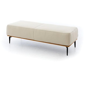 W.SCHILLIG Hocker run 16555 G150 Leder Z 73/44 elfenbein
