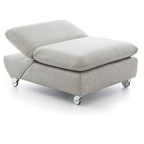 W.SCHILLIG Hocker taoo 15278 Leder Z69/22 light grey