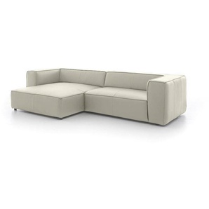 W.SCHILLIG Longchair around-the-block 18050 Leder Z59/22 grau