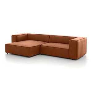 W.SCHILLIG Longchair around-the-block 18050 Leder Z69/50 cognac
