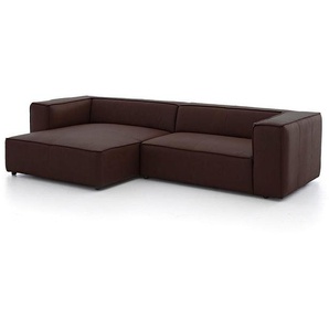 W.SCHILLIG Longchair around-the-block 18050 Leder Z69/54 mocca