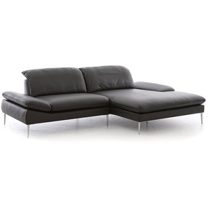 W.SCHILLIG Longchair enjoy&MORE 15450 Leder Z62/54 zartbitter