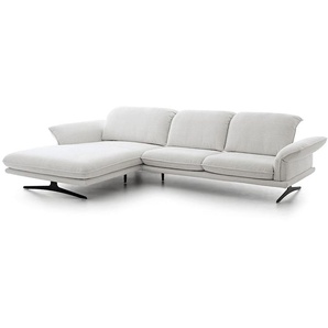 W.SCHILLIG Longchair olivia 24670 (B=303 cm) Stoff R75/43 snow