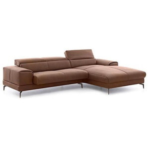 W.SCHILLIG Longchair piedroo plus 21156 (B=303 cm) Leder Z69  (Farbe wählbar) NEU!