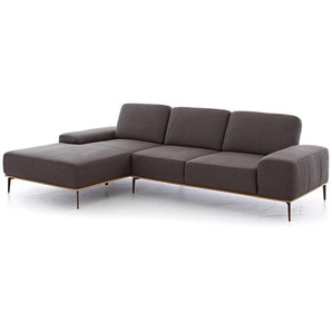 W.SCHILLIG Longchair run 16555 Stoff S37/56 mocca