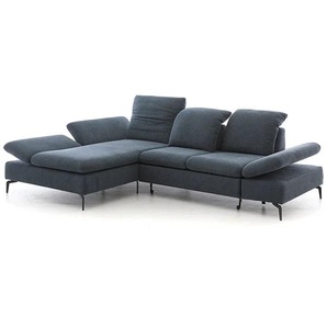 W.SCHILLIG Longchair select venus plus 15281 Stoff R66/28 marine