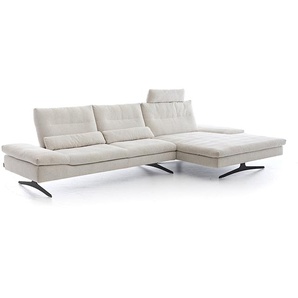 W.SCHILLIG Longchair seventy5 16741 Stoff S22/44 nature