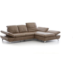 W.SCHILLIG Longchair taoo 15278 in Leder Z75/49 sand