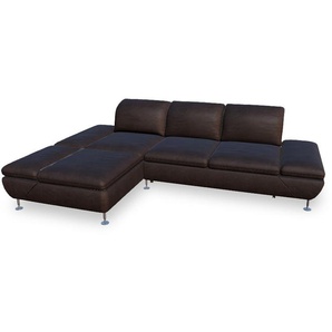 W.SCHILLIG Longchair taoo 15278 Leder Z77/54 macchiato