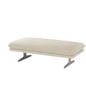 W.SCHILLIG Polsterhocker  Broadway ¦ beige ¦ Maße (cm): B: 145 H: 43 T: 71.0