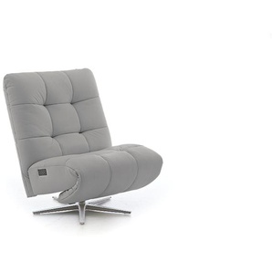 W.SCHILLIG Relax-/Funktionssessel placido 32801 M75 Leder Z69/22 light grey