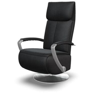 W.SCHILLIG Relax-/Funktionssessel TIMEtoChill 32645 MM50A Leder Z73/99 nachtschwarz