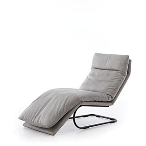 W.SCHILLIG Relaxliege daily dreams 47000 K75 Leder Z69/22 light grey