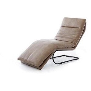 W.SCHILLIG Relaxliege daily dreams 47000 K75 Leder Z75/49 sand