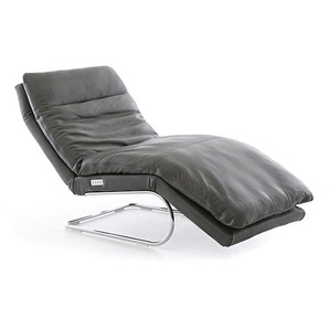W.SCHILLIG Relaxliege daily dreams 47000 K85 Leder Z75/95 anthracite