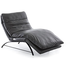 W.SCHILLIG Relaxliege daily dreams 47000 K95 Leder Z73/99 nachtschwarz