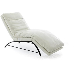 W.SCHILLIG Relaxliege daily dreams 47001 K75 Leder Z73/43 cream white