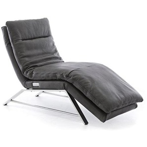 W.SCHILLIG Relaxliege daily dreams 47001 K75 Leder Z75/95 anthracite