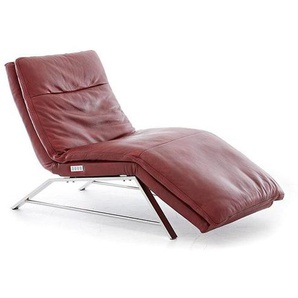 W.SCHILLIG Relaxliege daily dreams 47001 K85 Leder Z75/12 merlot
