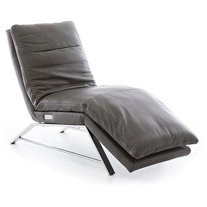 W.SCHILLIG Relaxliege daily dreams 47001 K85 Leder Z79/94 graphite