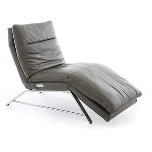 W.SCHILLIG Relaxliege daily dreams 47001 K85 Leder Z79/95 blue graphite