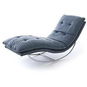 W.SCHILLIG Relaxliege daily dreams 47002 K75 Leder Z59/29 blau
