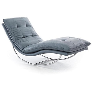 W.SCHILLIG Relaxliege daily dreams 47002 K75 Leder Z69/27 blue