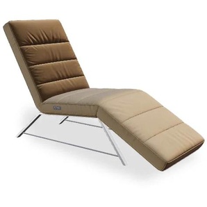 W.SCHILLIG Relaxliege daily-dreams 47003 K65 Leder Z75/52 kurkuma