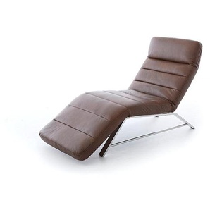 W.SCHILLIG Relaxliege daily dreams 47003 K75 in Leder Z69/51 tobacco