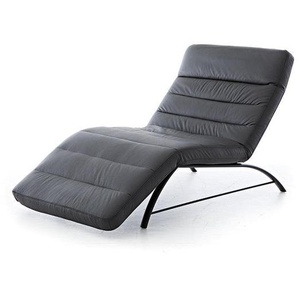 W.SCHILLIG Relaxliege daily-dreams 47003 K75 Leder Z59/99 schwarz
