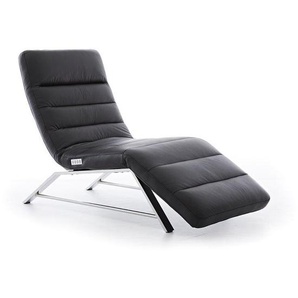 W.SCHILLIG Relaxliege daily-dreams 47003 K85 in Leder Z77/99 schwarz