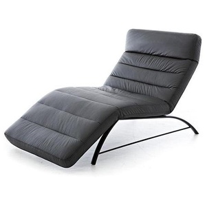 W.SCHILLIG Relaxliege daily-dreams 47003 K95 in Leder Z59/99 schwarz