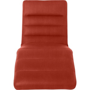 Relaxliege W.SCHILLIG daily dreams Sofas Gr. B/H/T: 75 cm x 91 cm x 170 cm, Stoff S37, mit Kopfteilverstellung-mit Doppelmotor-mit Akku, rot (marsala s37) Relaxliegen Sofas Funktionsliege wahlweise mit Motor, Gestell matt, Breite 75 cm